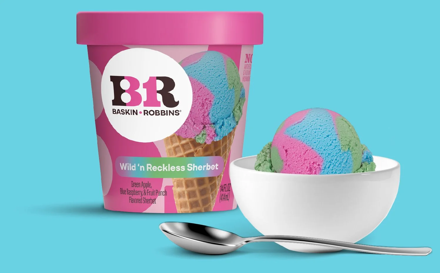 Flavor Page Wild 'n Reckless Sherbet — BaskinRobbinsatHome